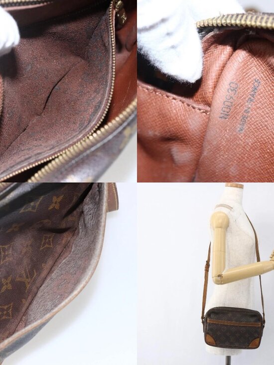 Authentic Louis Vuitton Monogram Trocadero 23 Shoulder Cross  LOUIS VUITTON Monogram Trocadero 23 Shoulder Bag M51276 LV Auth 168990